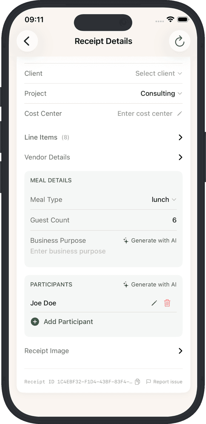 AI Auto-Complete: Attendees