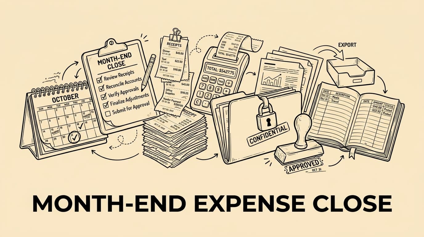 Month-End Expense Closing Checklist for Finance Teams