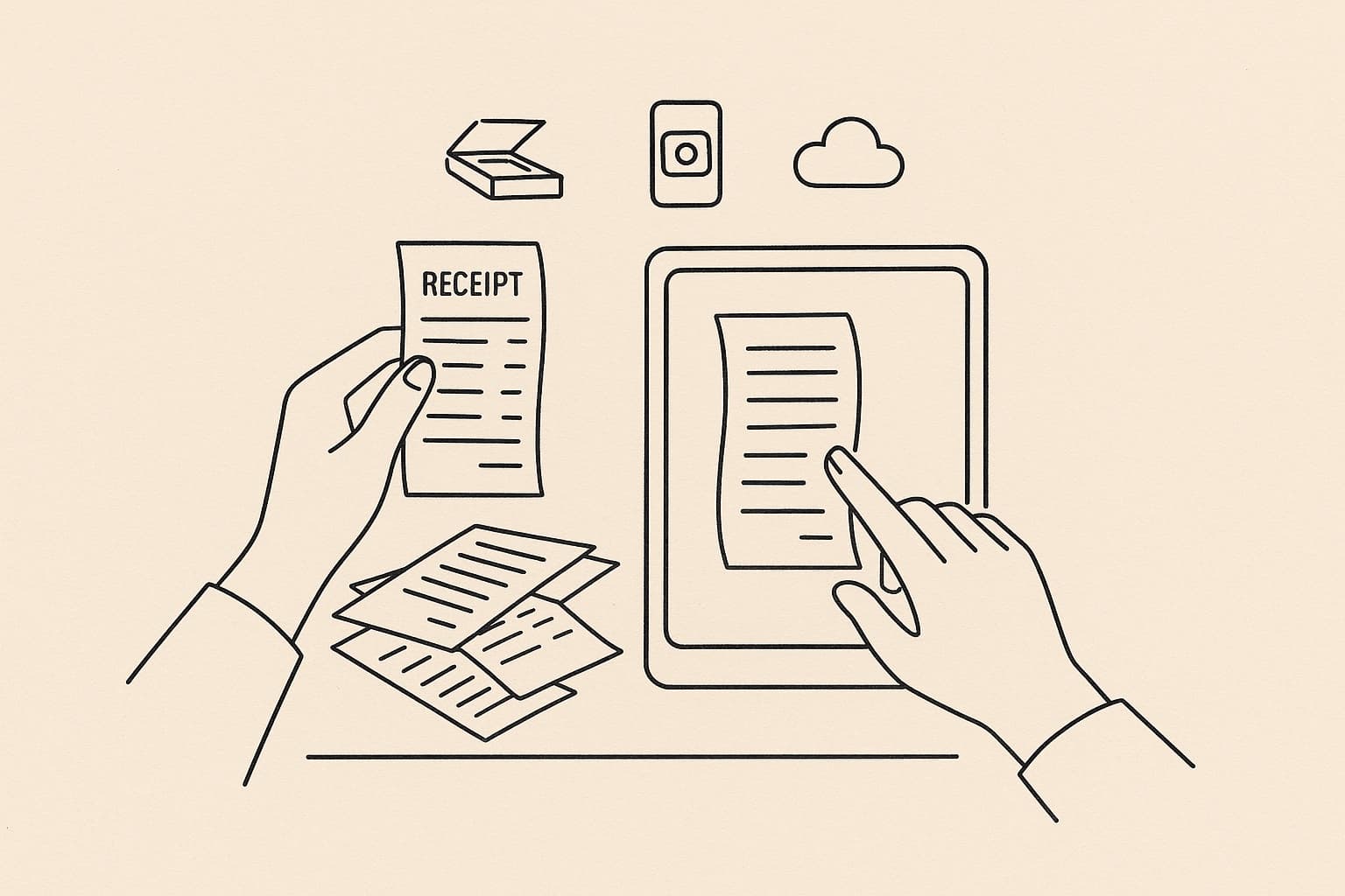 How to Digitize Receipts and Go Paperless: The Complete Guide
