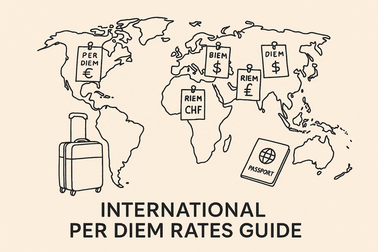 International Per Diem Rates 2026: Country-by-Country Guide
