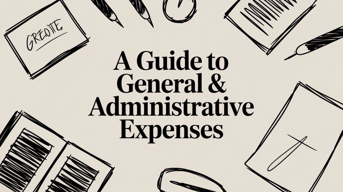 A Guide to General & Administrative Expenses